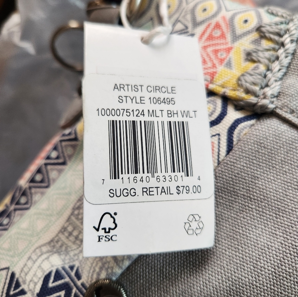 NWT Sakroots Artist Circle BAG - Picture 2 of 9
